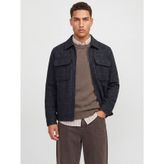 JACK & JONES Ceket Mavi M | Regular Fit, Düz Renk, Uzun Kollu, Kısa, Günlük, Yıkamayınız