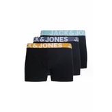 Jack Jones Connor Solıd 3 Lü Paket Erkek Boxer 12285740
