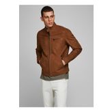 Jack & Jones Düz Kahve Erkek Mont