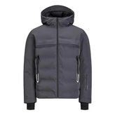 Jack & Jones Erkek 3m Jcotarwin Puffer Mont - Asphalt
