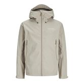 JACK & JONES Erkek Jcotrail Shell Ceket Ln Softshell Ceket, Crockery, M