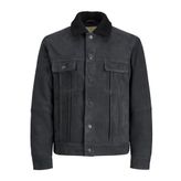 Jack & Jones Erkek JPRBLUSUEDE JACKET Ceket, Siyah, M