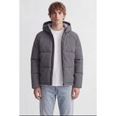 Jack & Jones Erkek Şişme Mont - Antrasit - L
