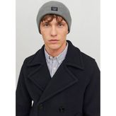 Jack & Jones Gri Melanj Erkek Bere 12092815_JACDNA BEANIE NOOS