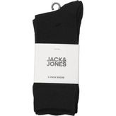 Jack & Jones Jacblack 3 Pack Erkek Çorap - Siyah