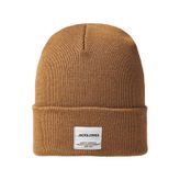Jack & Jones Jack & Jone Jaclong Knit Beanie Noos Erkek Bere-27107 - Kahverengi
