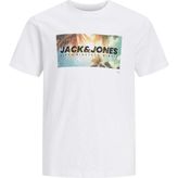 Jack & Jones Jack&jones Junıor Erkek Çocuk Tişört 12289947 - Beyaz - 12 Yaş
