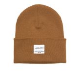 Jack & Jones Jaclong Knit Beanie Erkek Kahverengi Bere