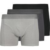 Jack & Jones JACORDINARY TRUNKS 3 PACK Siyah Erkek Boxer