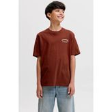 Jack & Jones Jjebrabdes Çocuk Tişört - 14 Yaş - Turuncu