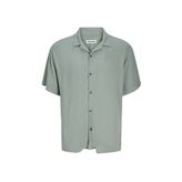 Jack & Jones JJEJEFF SOLID RESORT Yeşil Erkek Gömlek