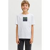 Jack & Jones Jorcatskills Çocuk Tişört - 8 Yaş - Beyaz