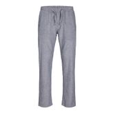 Jack & Jones Jpstkane Jjsummer Linen Blend Jogger SN Soluk Mavi Erkek Pantolon