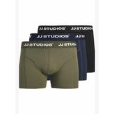 Jack Jones Soho Solıd 3 Lü Paket Erkek Boxer 12280164