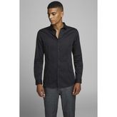 Jack & Jones Süper Slim Klasik Gömlek - Siyah