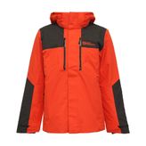 Jack Wolfskin 1115261-2193 Kırmızı Siyah Jasper 3in4 Erkek Mont