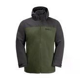 Jack Wolfskin Taubenberg 3In1 Jacket Mont Yeşil