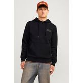Jack&Jones 12152840 Black Erkek Sweatshirt