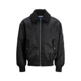 JACK&JONES Erkek Oversize Ceket, Siyah, M