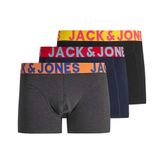 Jack&Jones Jaccrayz Solid Trunks 3'lü Erkek Boxer