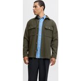 Jack&Jones Jprrayle Melange Solid L/S Erkek Gömlek 12286840