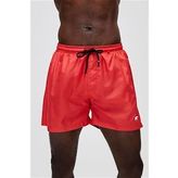 Jacksonville KS Deniz Şortu Crimson Red Kırmızı King Size Erkek Şort Mayo