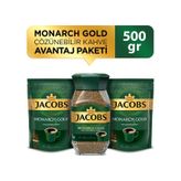 Jacobs Monarch Gold Çözünebilir Kahve 3'lü