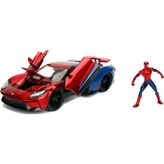 Jada Marvel Örümcek Adam Figürü 2017 Ve Ford Gt Model Araç