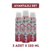 Jagler Classic 3x150 ML Kadın Deodorant