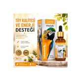 jakomix VitaSafe | Premium Tüy Kalitesi ve Enerji Desteği | Papağan, Muhabbet Kuşu, Kanarya ve Tüm Kafes Kuşları İçin