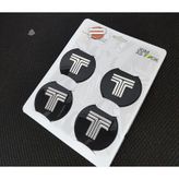 Jant Göbeği Arma Tofaş 60mm. 4'lü Set T LOGOLU SİYAH