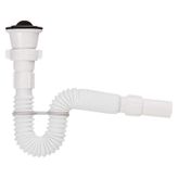 Japar 32 mm Çıkışlı Lavabo ve Evye Sifonu