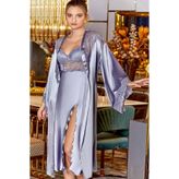 Jeremi Dantelli Saten Gecelik 6'lı Set, JE285