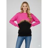 Jerusalema Kadın Triko Kazak - 05P-Pembe - S - M
