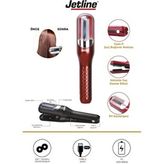 Jetline Saç Kırığı Kırık Alma Makinesi Profosyonel Seri Şarjlı Kablosuz Teknoloji - Kırmızı