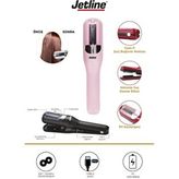 Jetline Saç Kırığı Kırık Alma Makinesi Profosyonel Seri Şarjlı Kablosuz Teknoloji - Pembe