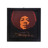 Jimi Hendrix Ahşap Duvar Panosu
