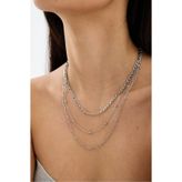 JİMNY JEWELRY Argent Çelik 3lü Kolye Seti