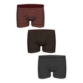 John Frank Natural Modal 3'lü Erkek Boxer JF3BMODNA104