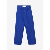John Richmond UMA23067JE Koyu Mavi Normal Bel Normal Paça Straight Denim Erkek Pantolon
