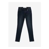 John Richmond UMA23127JE Lacivert Normal Bel Normal Paça Slim Fit Denim Erkek Pantolon