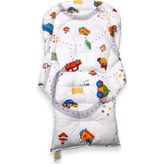 Joie Xl Chicco ile Uyumlu Mama Sandalyesi Minderi, Trafik Desen, Pamuklu