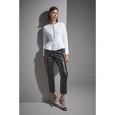 JOIN US Düğmeli Peplum Triko Ceket