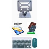 Jolita Nubia Red Magic Nova Uyumlu Metal Stand Ekran Koruyucu Klavye Mouse Set - Yeşil