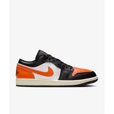 Jordan 553558-081 Turuncu Air 1 Low Erkek Sneaker