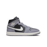 Jordan BQ6472-022 Gri Air 1 Mid Kadın Sneaker