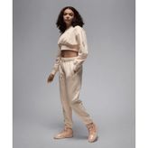 Jordan FV7059-838 Flight Fleece Bej Kadın Eşofman Altı