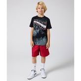 Jordan Jumpman Woven Play Shorts 08-16 yaş çocuk erkek Kırmızı Mayo - 95B466-R78
