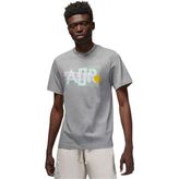 Jordan M Brand Gfx Ss Crew 3 Erkek T-Shirt DM1426-091 Gri - XL