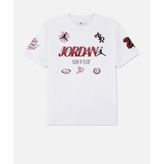Jordan Sports Club T-Shirt 08-16 yaş çocuk erkek Beyaz Tişört - 95F868-001